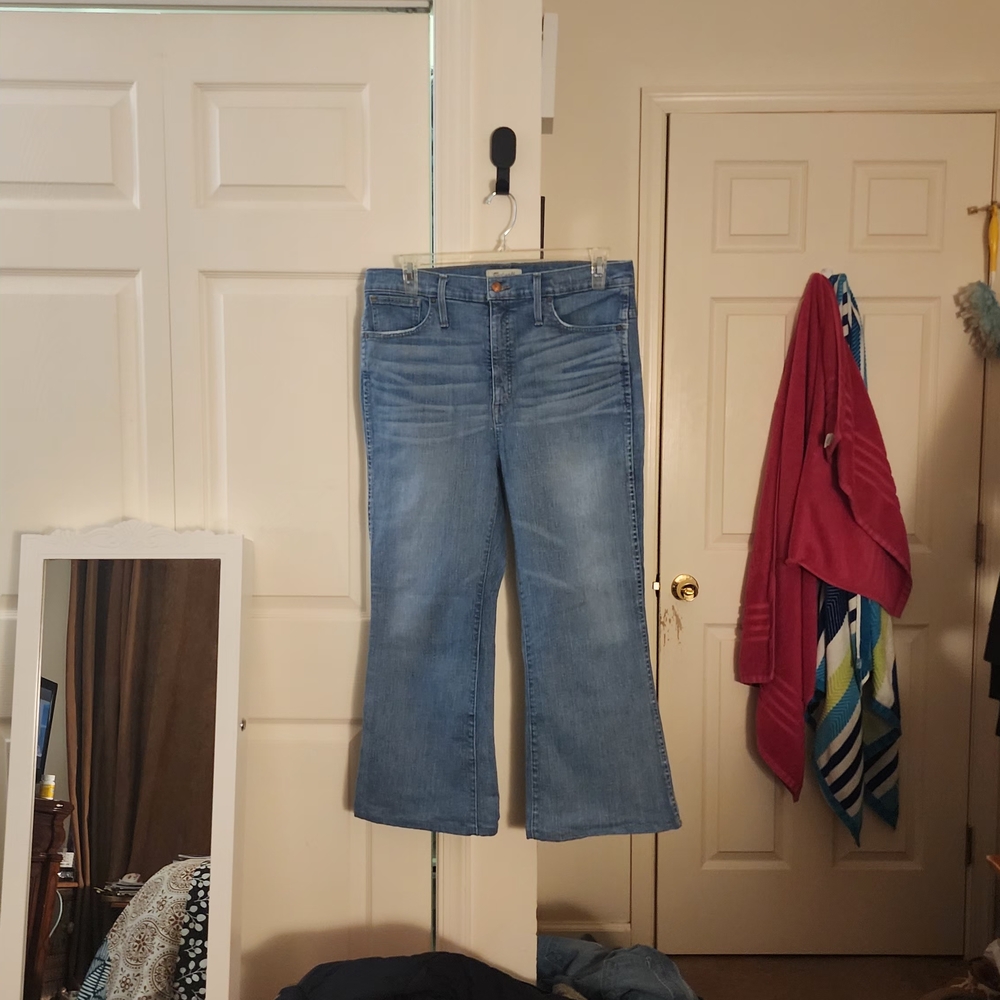 Madewell Light Blue Flare Jeans
